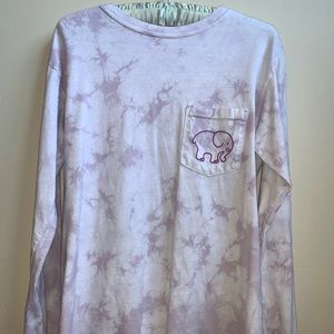 Ivory Ella tie die long sleeve shirt!